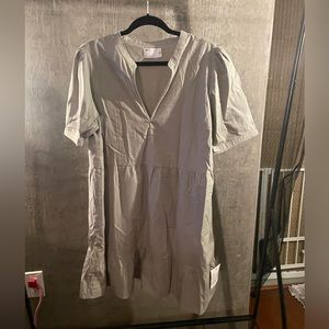 Asos olive green dress